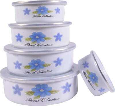 

birdy 5 Pcs Box Set - 2850 ml Ceramic Grocery Container(Pack of 5, Blue)