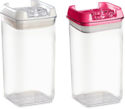 

Shadowfax - 550 ml Plastic Grocery Container(Pack of 2, Multicolor)