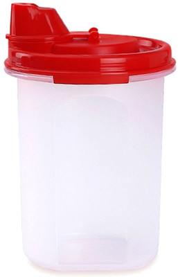 

Tupperware - 440 ml Plastic Grocery Container(Red)