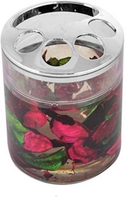 

Manoramaenterprises Good looking & useful - 1 dozen Plastic Spice Container(Multicolor)