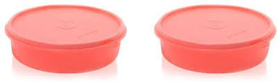 

Tupperware - 300 ml Plastic Grocery Container(Pack of 2, Red)