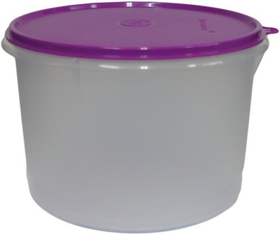 

Tupperware Super Storer - 3600 ml Plastic Grocery Container(Purple, White)