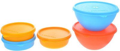 

Herware 104 C - 3090 ml Plastic Grocery Container(Pack of 5, Multicolor)