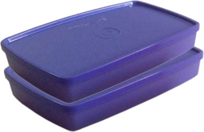 

Tupperware - 600 ml Plastic Grocery Container(Pack of 2, Blue)