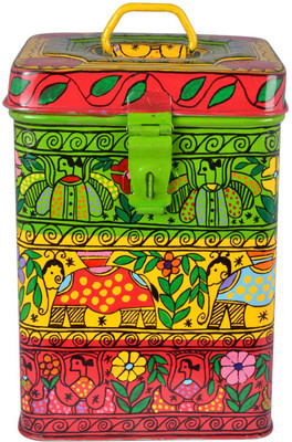 

Kaushalam Exotic Celebration - 3 L Steel Grocery Container(Multicolor)