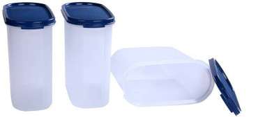 Signoraware Plastic Grocery Container  - 1.7 L(Pack of 3, Blue)