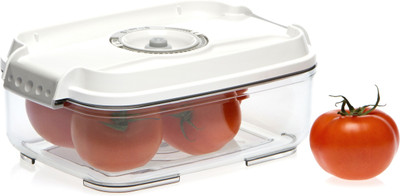 

Rodak Kitchen Vacuum Container 0.5 L White - 500 ml Plastic Grocery Container(White)