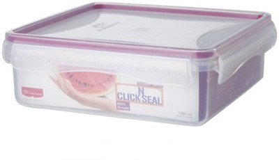 

Princeware - 1395 ml Plastic Grocery Container(Pink, White)