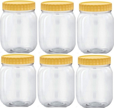 

Sunpet SPL500-06 - 500 ml Plastic Grocery Container(Pack of 6, Clear)