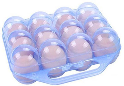

Royaldealshop - 1 dozen Plastic Grocery Container, Fridge Container(Clear)