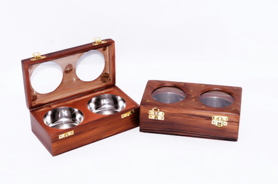 

Univocean UNIV_046 - 400 ml Wood Spice Container(Brown)