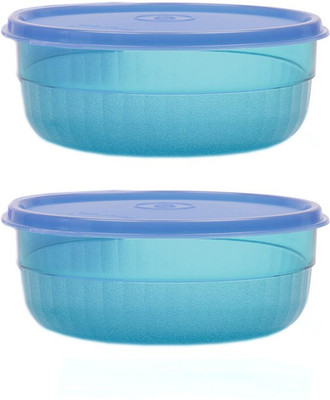 

Tupperware - 400 ml Plastic Grocery Container(Pack of 2, Blue)