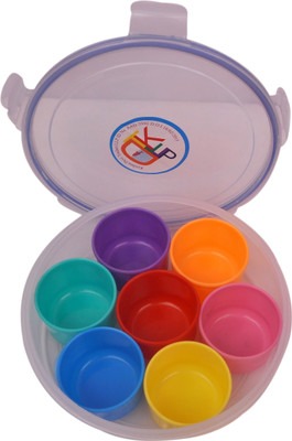 

Krishna Devi Traders LLP - 1000 ml Plastic Spice Container(Multicolor)