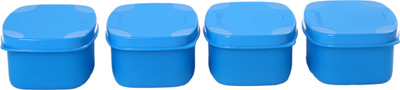 

Signoraware Cute Container (Set/4) - 400 ml Plastic Grocery Container(Pack of 4, Blue)