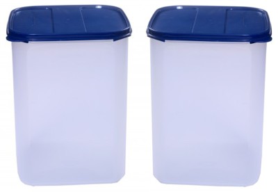 Signoraware Plastic Grocery Container  - 6500 ml(Pack of 2, Blue)