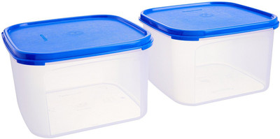 

Tupperware - 2.6 L, 2.6 L Plastic Grocery Container(Pack of 2, White)