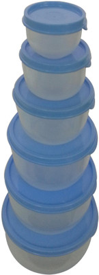 

Kitach Ultimate - 2000 ml Plastic Grocery Container(Pack of 6, Blue)