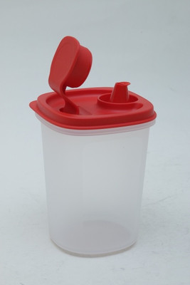 

Tupperware - 440 ml Plastic Grocery Container(Red)