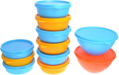 

Herware 104-06 - 5700 ml Plastic Grocery Container(Pack of 11, Multicolor)