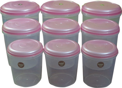 

Chetan Sealfresh 9 - 5000 ml, 3000 ml, 1750 ml Plastic Grocery Container(Pack of 9, Clear)