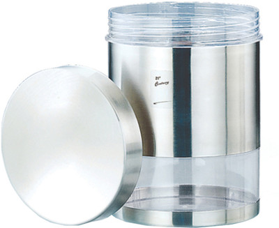 

JVL Magic Twister - 550 ml Plastic, Steel Food Storage(Silver)