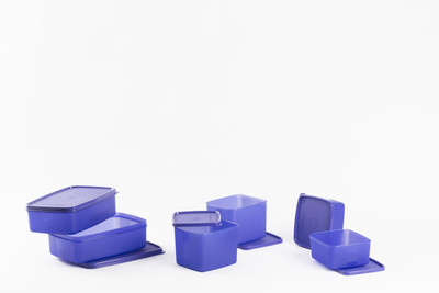 Signoraware Smart Fridge - 500 ml, 850 ml, 1200 ml Plastic Grocery Container, Fridge Container(Pack of 6, Violet)