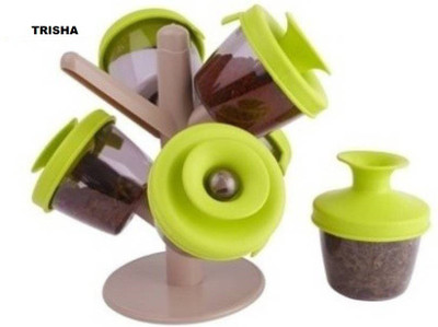 

Trisha - 120 ml Plastic Spice Container(Multicolor)