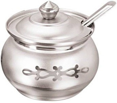 

Gurukrupa Magic Silver Ghee Pot 250ml - 250 ml Steel Grocery Container(Silver)