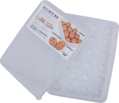 

iStuff - 2 dozen Plastic Grocery Container, Fridge Container(White)