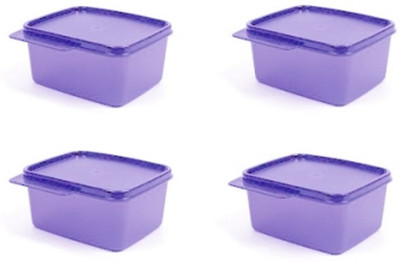 

Tupperware - 500 ml Plastic Grocery Container(Pack of 4, Purple)