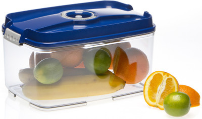 

Rodak Kitchen Vacuum Container 4.5 L Blue - 4500 ml Plastic Grocery Container(Blue)