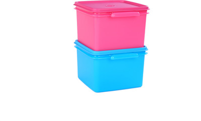 Signoraware Plastic Grocery Container  - 1850 ml(Pack of 2, Multicolor)