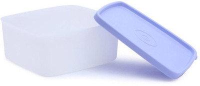 

Tupperware - 450 ml Plastic Grocery Container(White, Blue), Blue;white