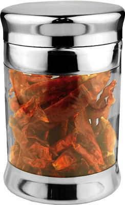 

JVL Option Clear - 450 ml Steel, Plastic Food Storage(Silver)