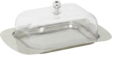 

Hoffner - 450 ml Steel Grocery Container(Silver)