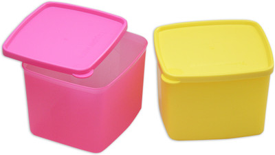 

Tupperware - 500 ml Plastic Grocery Container(Pack of 2, Multicolor)