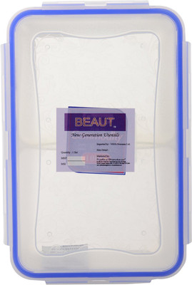 

Beaut - 900 ml Plastic Grocery Container(White)