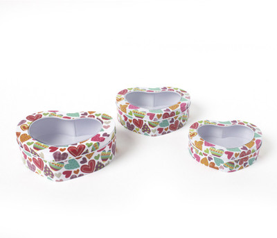 

EZ Life - 500 ml Steel Grocery Container(Pack of 3, Multicolor)