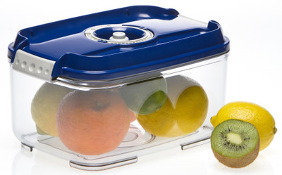 

Rodak Kitchen Vacuum Container 2 L blue - 2000 ml Plastic Grocery Container(Blue)