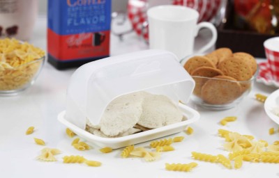 Signora ware Bread Box -Dual Use Bread Holder/Airtight Plastic