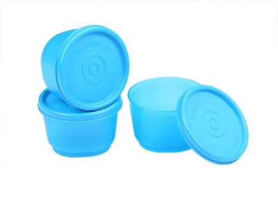 

Signoraware Mini Fresh (Set/3) - 390 ml Plastic Grocery Container(Pack of 3, Blue)