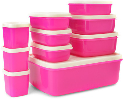 

MasterCook COMBO-X-3-PINK Plastic Grocery Container(Pack of 10, Pink)