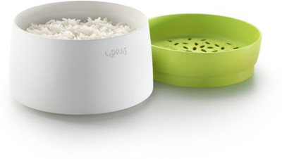 

Lekue - 1 ml Silicone, Plastic Grocery Container(White, Green), Green;white