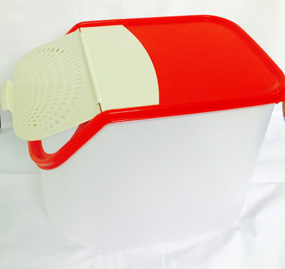 

Tupperware Access Mate - 3 L Plastic Grocery Container, Utility Box(Red)