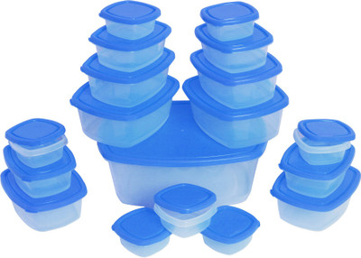 

Flipkart SmartBuy 18 Piece Refrigerator Storage Containers(Pack of 18, Blue)