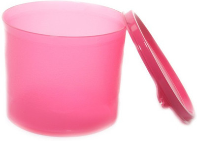 

Tupperware - 600 ml Plastic Grocery Container(Pink)