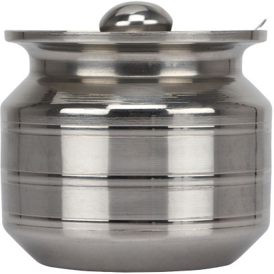 

Kaveri Steel Grocery Container(Silver)