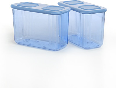 

Tupperware - 715 ml Plastic Grocery Container(Pack of 2, Blue)