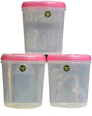 

Chetan 3Pc Seal Fresh-10Ltr - 10000 ml Plastic Grocery Container(Pack of 3, Clear)