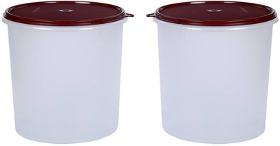 Signoraware Plastic Grocery Container  - 5.5 L(Pack of 2, Maroon)